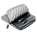ROOFULL External CD/DVD Drive for Mac & PC – USB 3.0 / USB-C Portable CD DVD Reader Writer Burner with Carrying Case, White